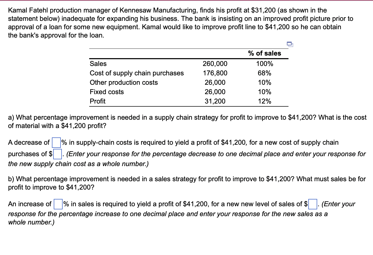 Kamal Fatehl production manager of Kennesaw