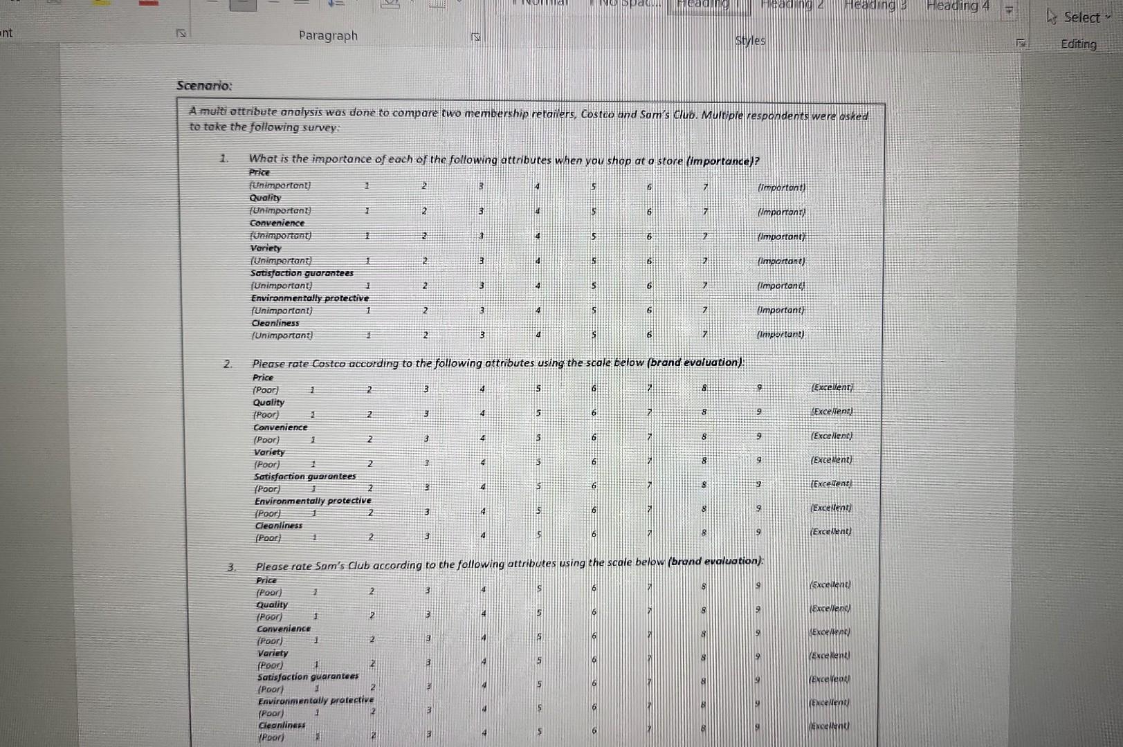 Marketing consumer behavior. Need help with