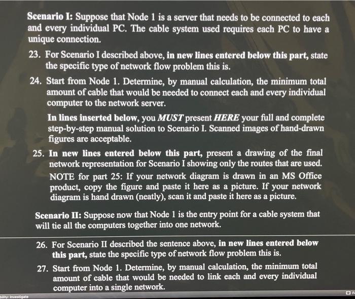 C. The network pictured below represents the