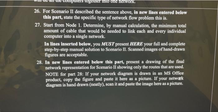 C. The network pictured below represents the