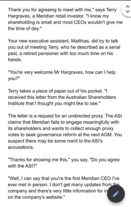 READ THE CASE STUDY AND ANSWER QUESTIONS: Explain