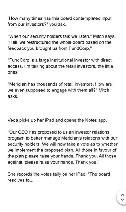 READ THE CASE STUDY AND ANSWER QUESTIONS: Explain