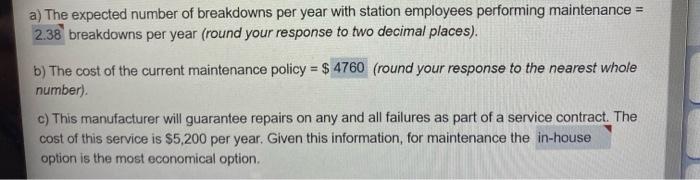 3 The fire department has a number of failures