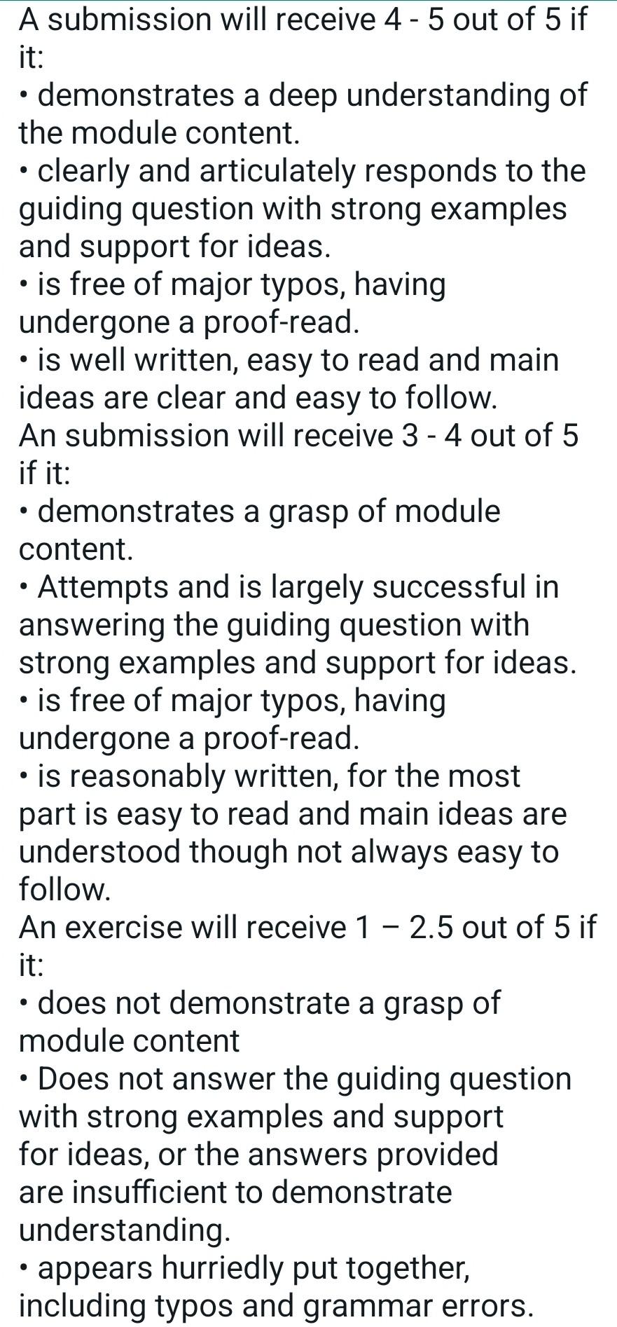 Journal Submission \#5 Now that you have