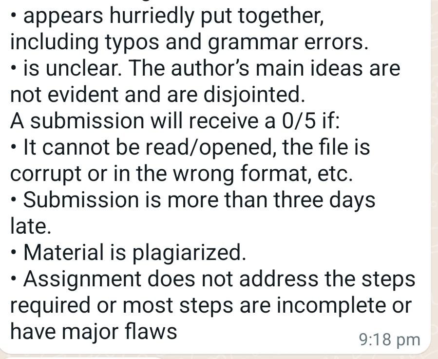 Journal Submission \#5 Now that you have