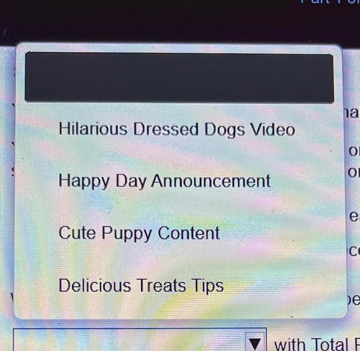 You are the social media manager for a small