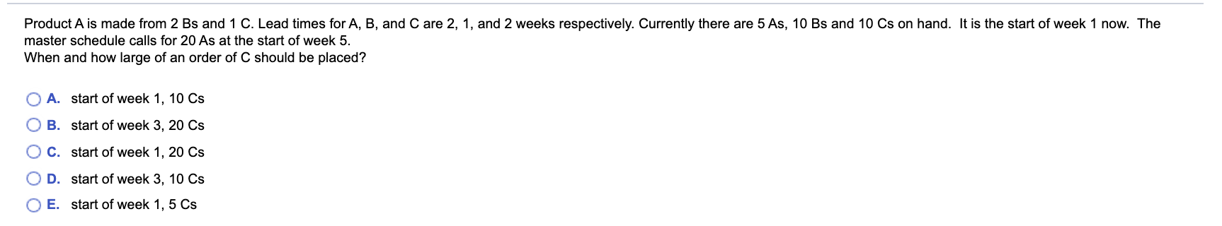 Please view the following and answer the multiple