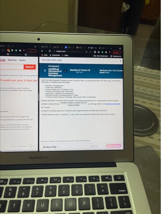 Ae TORA Study Pack Practice 2152 MON400 ON Search