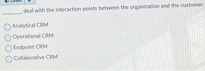 deal with the interaction points between the