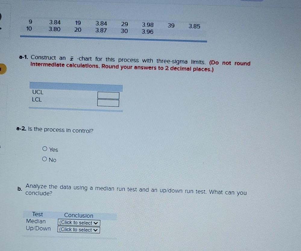 Problem 10-12 The time needed for checking in at