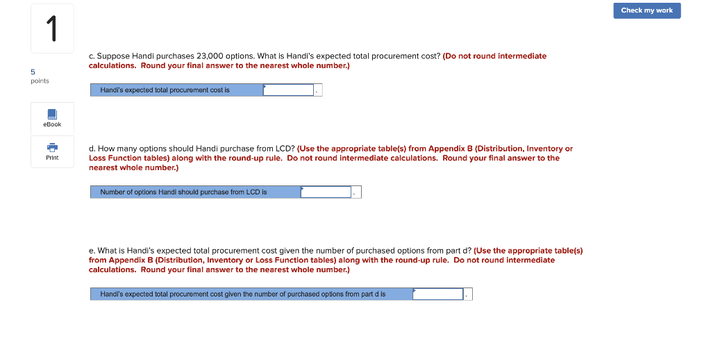 Please I need the answers for A,B,C,D,E make sure