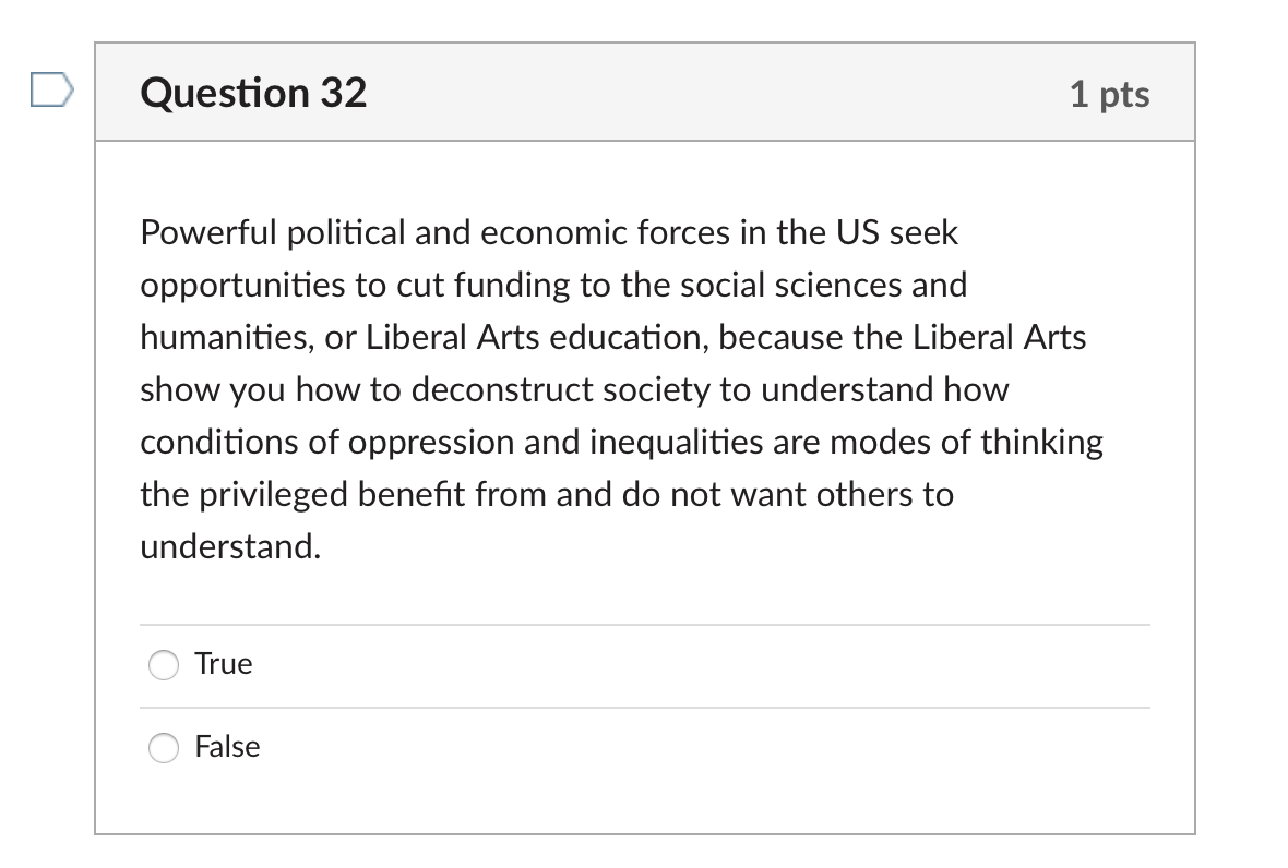 Question 31 1 pts What is Tai S. Edwards and Paul
