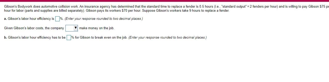 Gibson's Bodywork does automotive collision work.