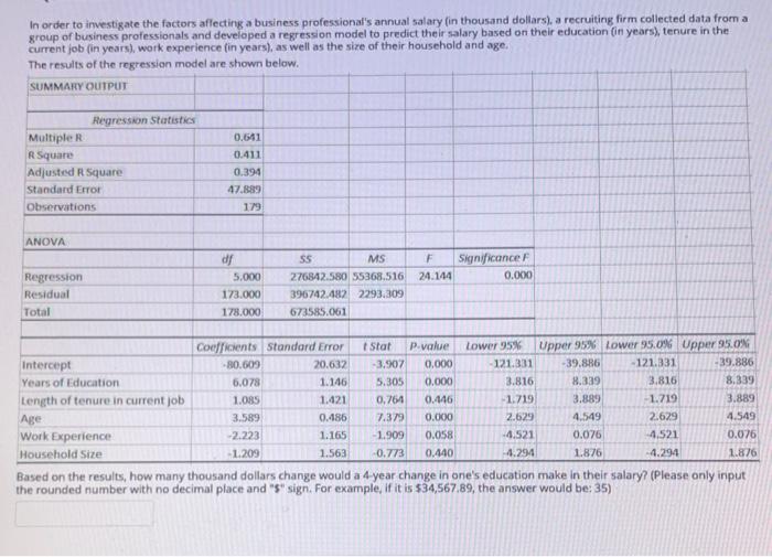 In order to investigate the factors affecting a