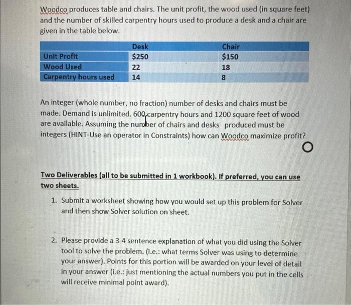 solve on excel with step by step instructions