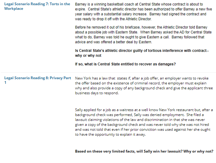 I need help in these two case questions. Please