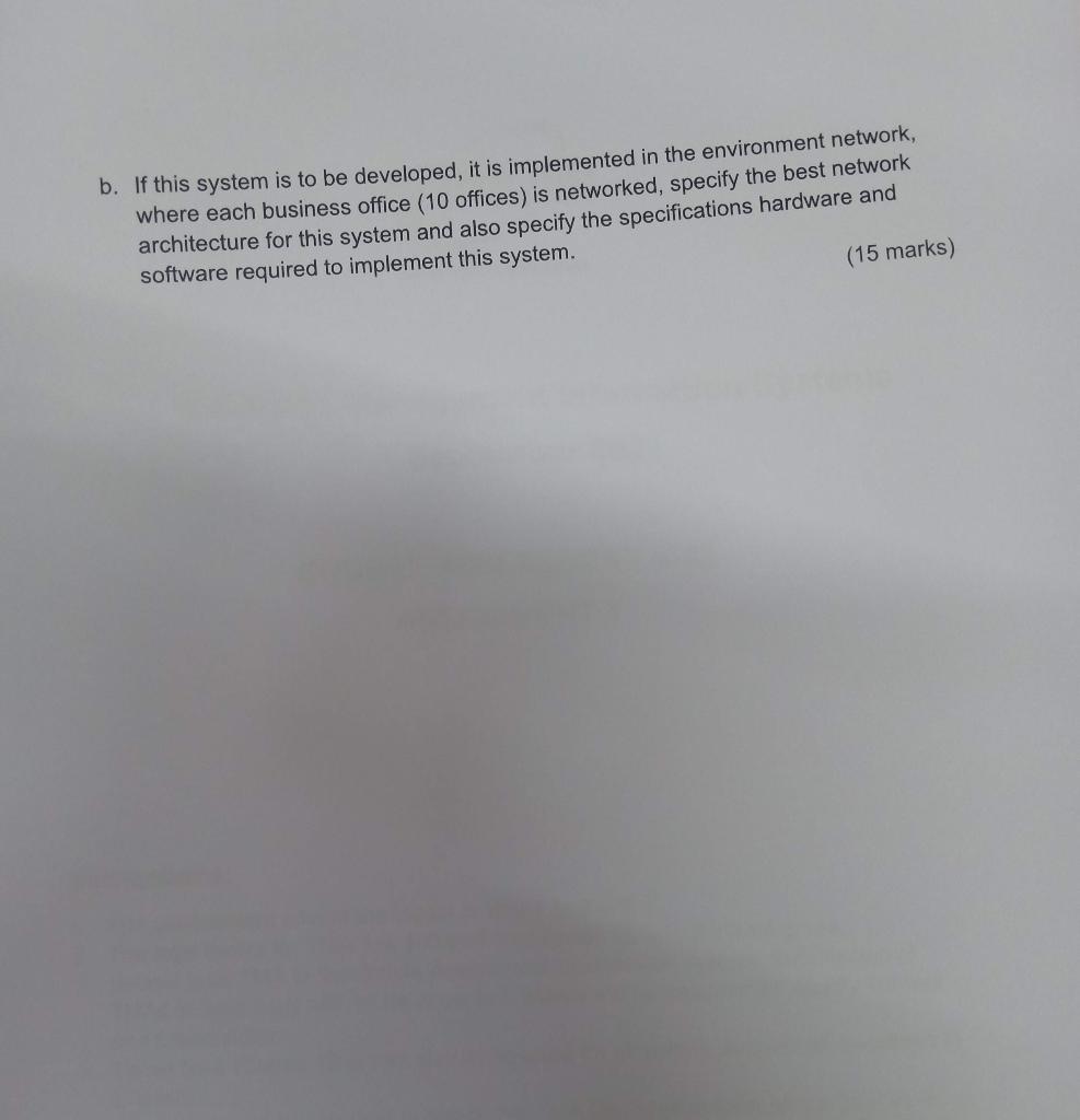 Question 1 a. Discuss how information flows in a