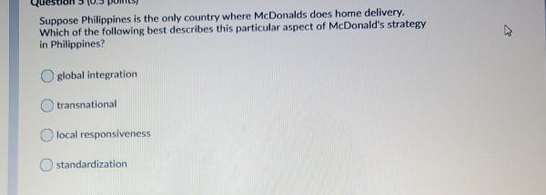 Suppose Philippines is the only country where