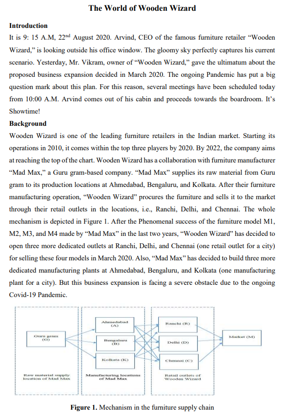 The World of Wooden Wizard Introduction It is 9: