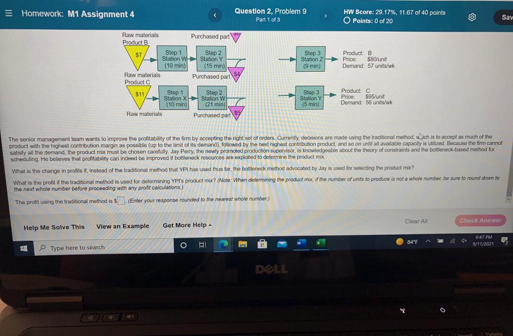 Homework: M1 Assignment 4 Question 2, Problem 9