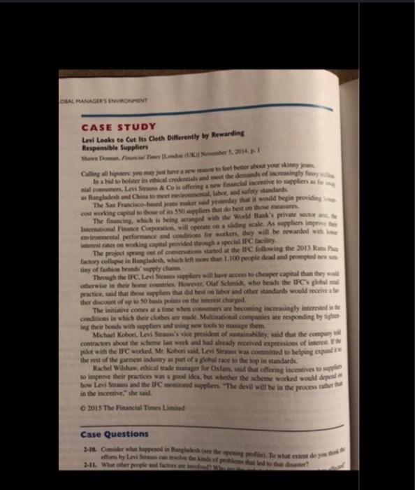 brief summary of this case CASESTUDY Levi Loeks