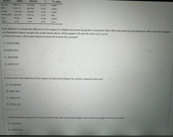 In an attempt to evaluate the difference in the