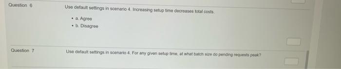 OPERATIONS MANAGEMENT SIMULATION: PUSH VS PULL