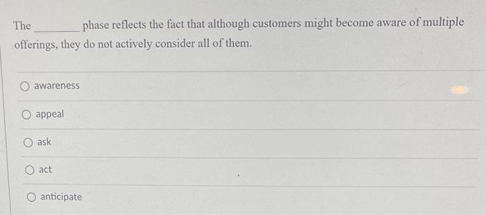 Which of these is NOT one of the typical