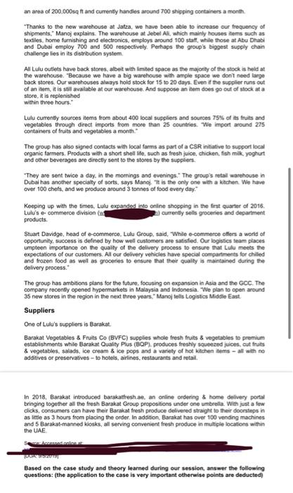 Explain the Supply Base Optimization decisions