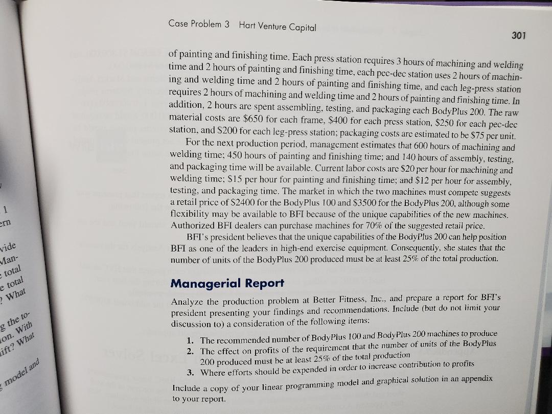 Need homework assistance Quantitative Methods for