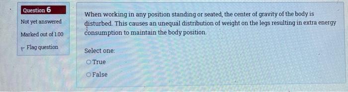 I need just the answer , please fast Question 6