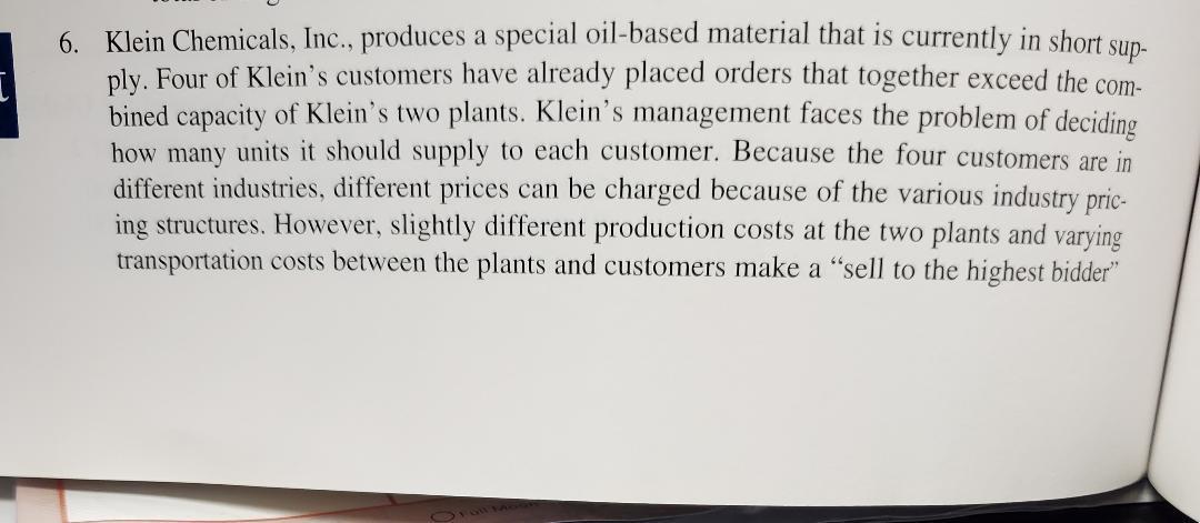 Need homework assistance Quantitative Methods for