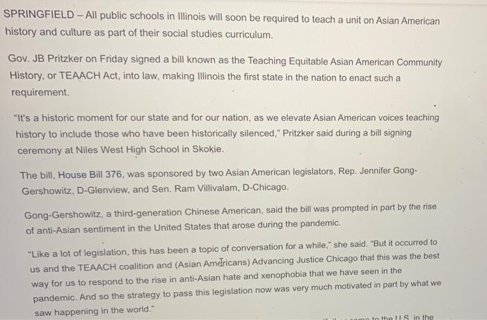 do we need a law to creat curriculm for use in