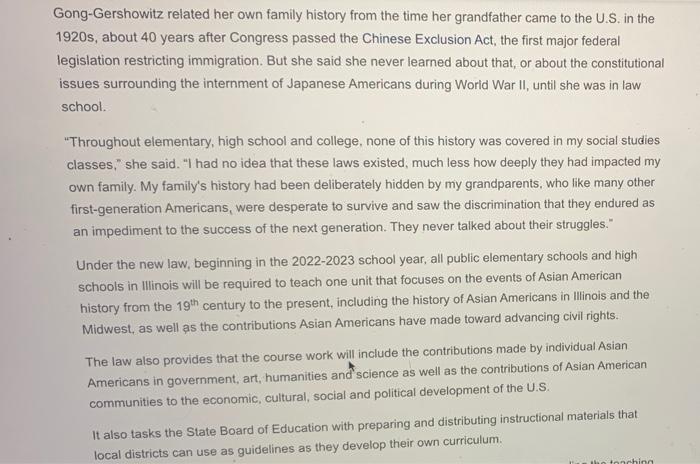 do we need a law to creat curriculm for use in