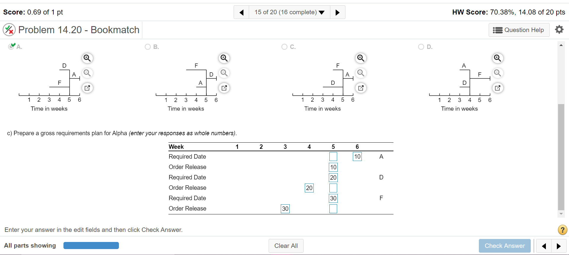 Please help with part c please Score: 0.69 of 1