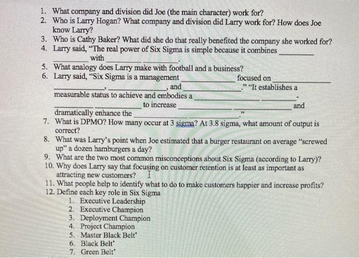 Please answer the questions below. 1. What