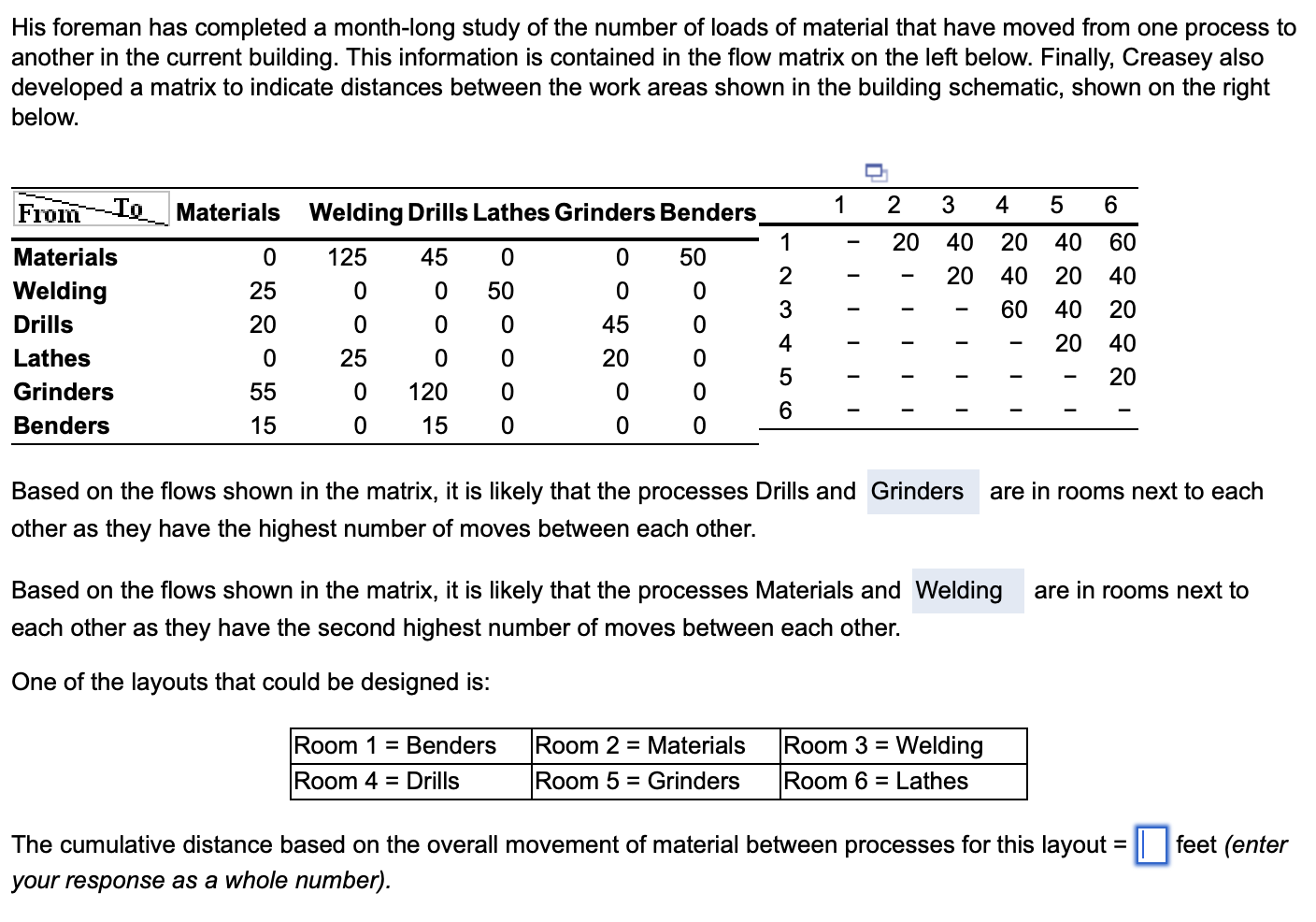 Please explain how to calculate the cumulative