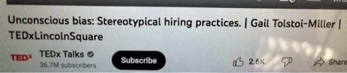 Tolstoi-Miller respond to the following in the