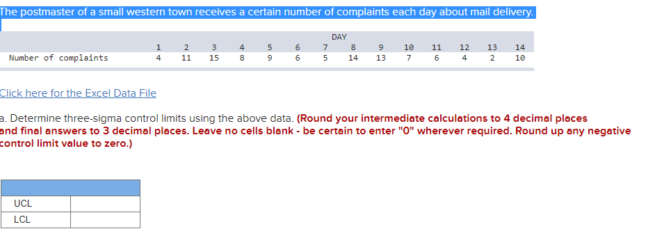 The postmaster of a small western town receives a