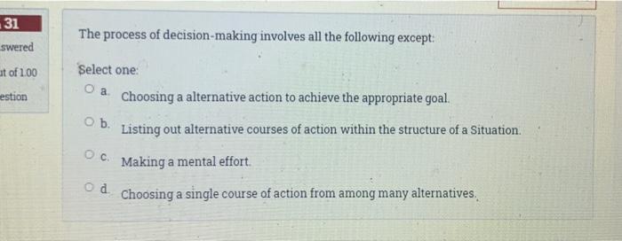 I need just the answer please fast 31 swered The