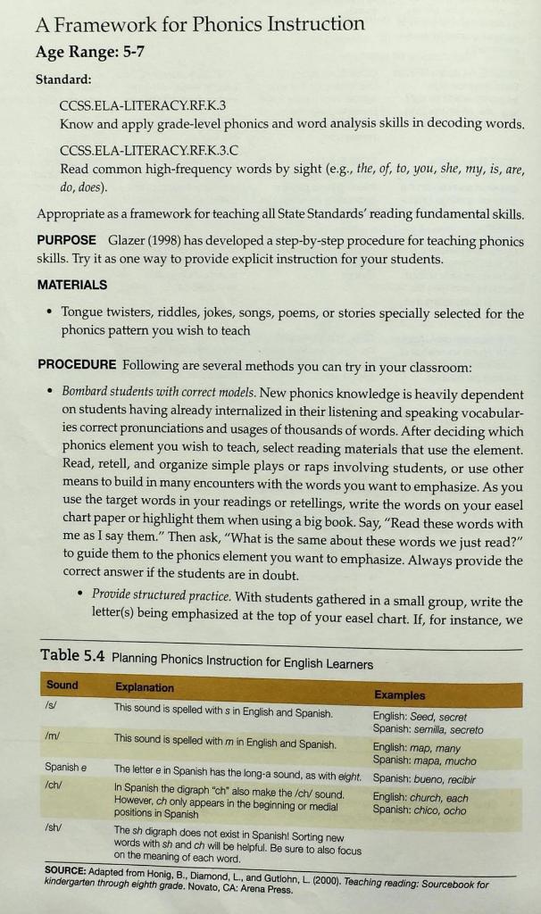 Please read chapter 5 and answer the questions