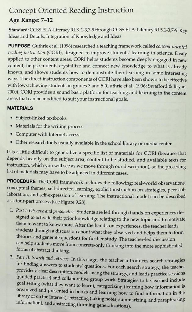 Please read chapter 5 and answer the questions