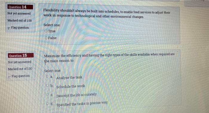 I need just the answer , please fast Question 14