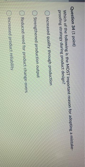 Question 33 (1 point) What does MRP system