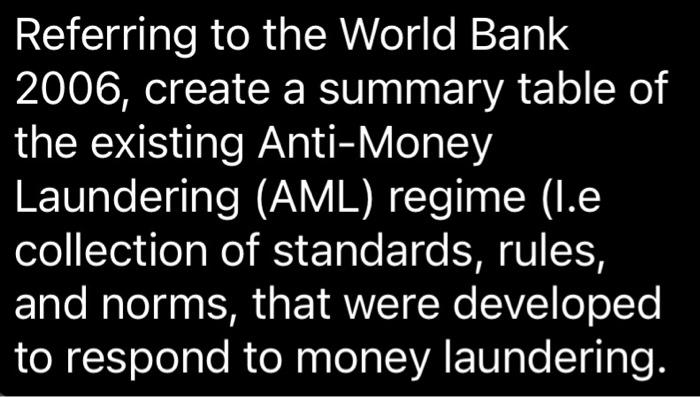 Referring to the World Bank 2006 , create a