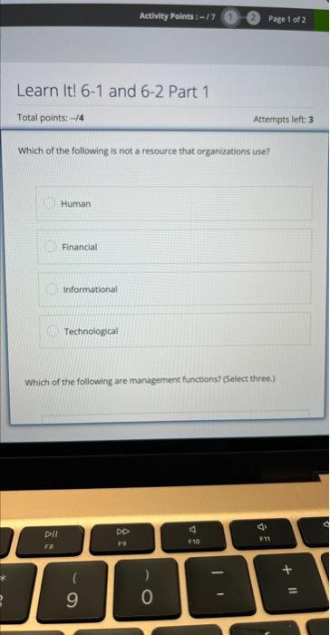 Which of the following is not a resource that