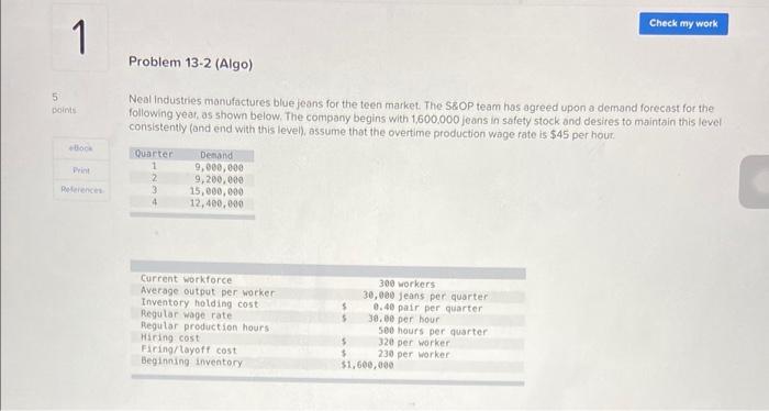 1. Parts A and B please! Neal industries
