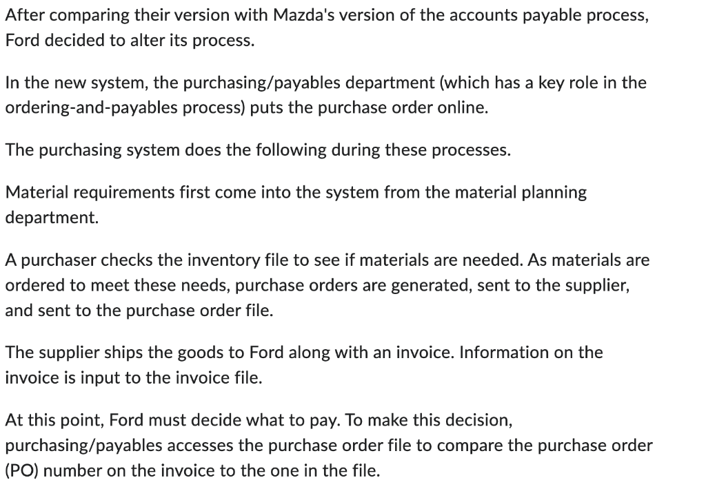 After comparing their version with Mazda's