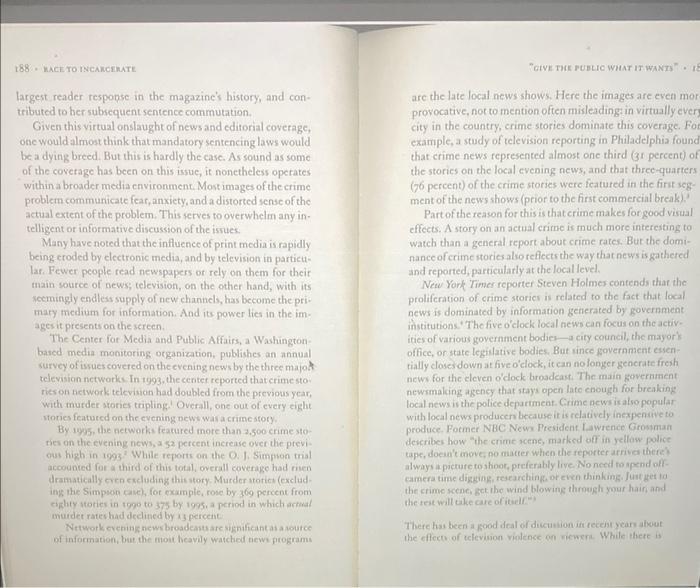 Mauer presents evidence of media influence over