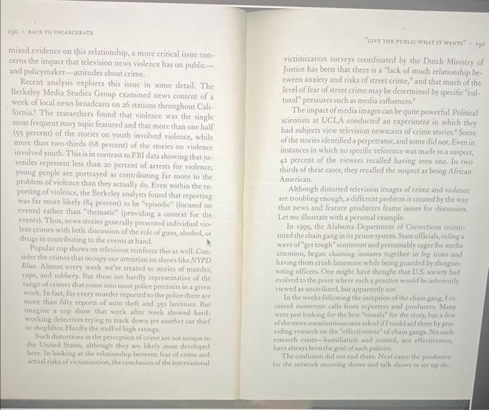 Mauer presents evidence of media influence over